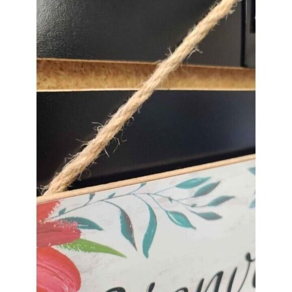 Bienvenidos Wooden Sign, Wall Decor - Picture 4 of 14